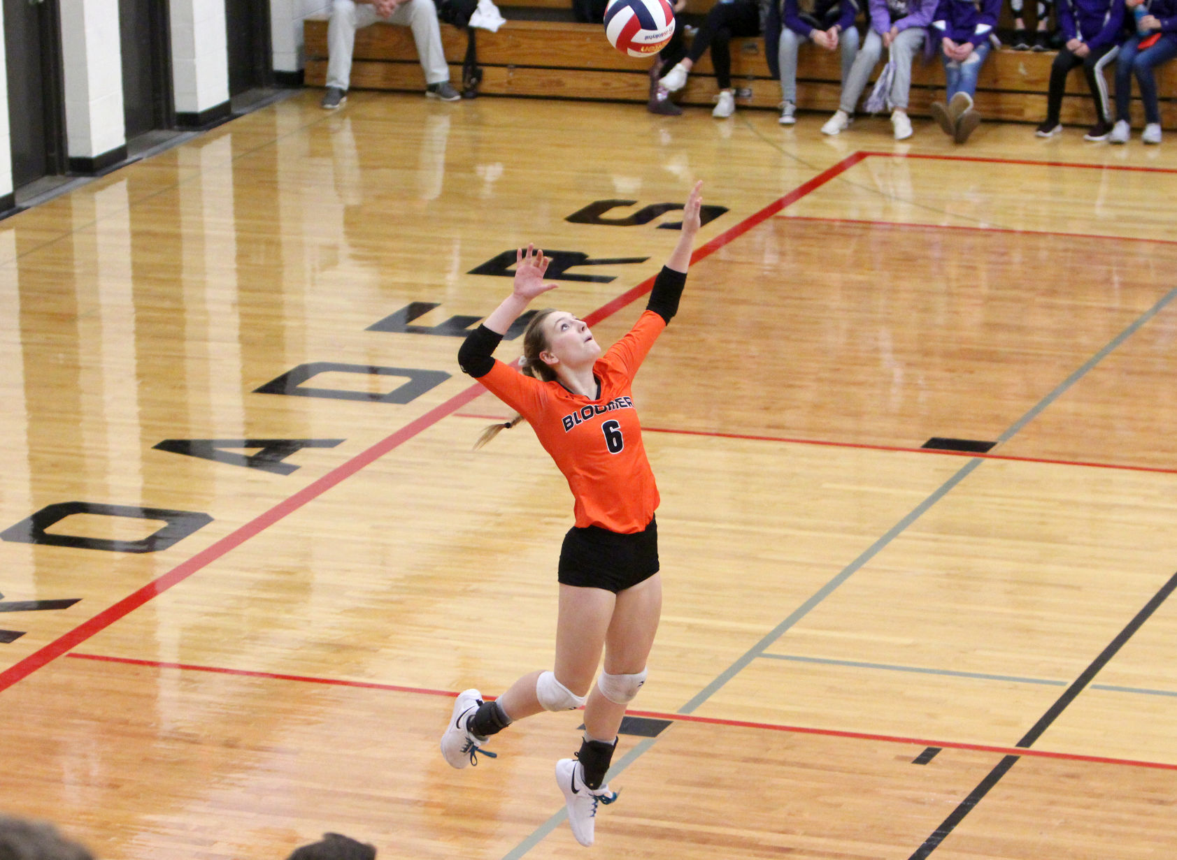 Bloomer volleyball vs Mosinee 10-27-18